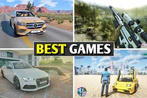 Top 5 BEST ANDROID GAMES | High graphics games for android 2024 ||