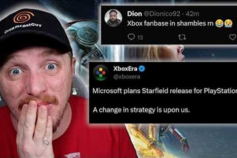 Starfield is Coming to PS5 and Xbox Fans are SO MAD!!