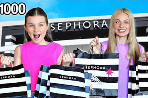 I BOUGHT My DAUGHTERs DREAM SEPHORA ORDERS! *no budget*  | Family Fizz