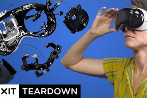 Vision Pro Teardown: Behind the Complex and Creepy Tech