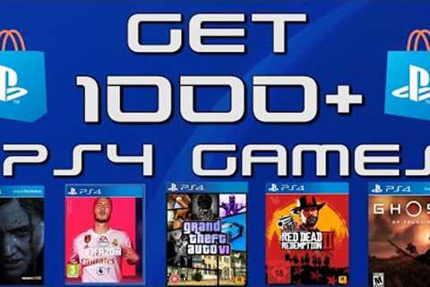 How to get 1000+ PS4 games for FREE in 30 seconds!