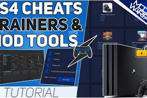 (EP 12) How to Access PS4 Game Cheats using Trainers &amp; Mod Tools (9.00 or Lower)