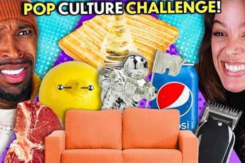 Adults Guess Iconic Pop Culture Moments From The Props! | Pop Culture Challenge