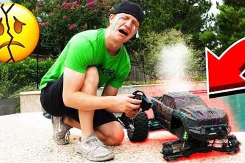 BREAKING MY 100MPH RC CAR!!
