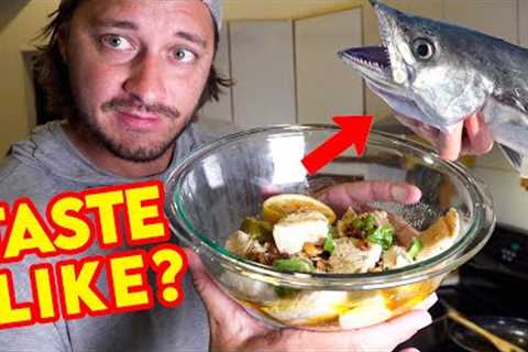 Poor Mans Lobster - Turn Kingfish into Lobster {catch and cook}