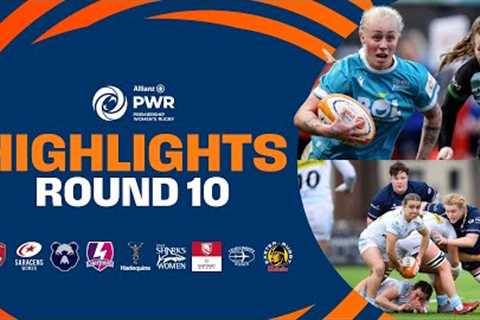 Round 10 Highlights | Allianz Premiership Women's Rugby 23/24