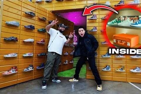 I FOUND a HIDDEN SNEAKER ROOM in NEW YORK CITY!!