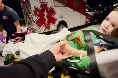 NiKO'S BRAVE AMBULANCE RiDE 🚑  Adley &amp; Navey Surprise him with a GiANT MONKEY! Mom saves the..