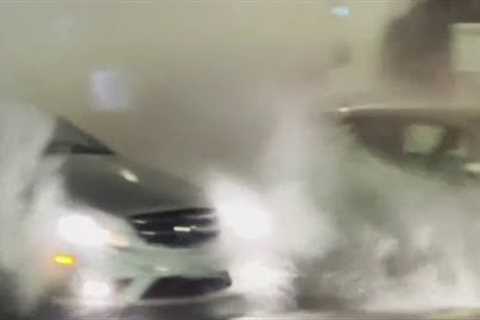 San Fernando Valley streets flood in wake of powerful storm