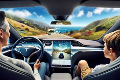 Tesla Full Self-Driving Beta 12.1.2 with my Dad in LA: First Impressions