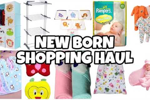 New Born Shopping Haul/Preparing for New Baby/Must haves for New Baby/First time mom/Amazon shopping
