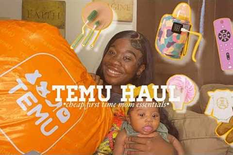 HUGE $200 TEMU BABY HAUL | items you never know you needed!