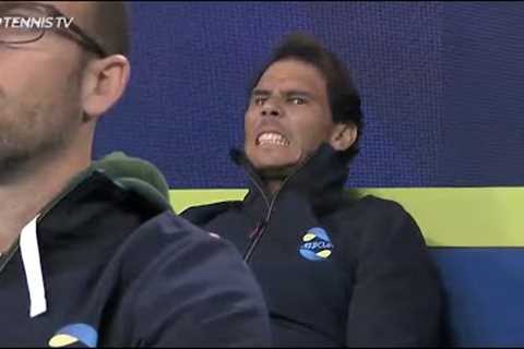 Tennis players being stupid for 6 minutes