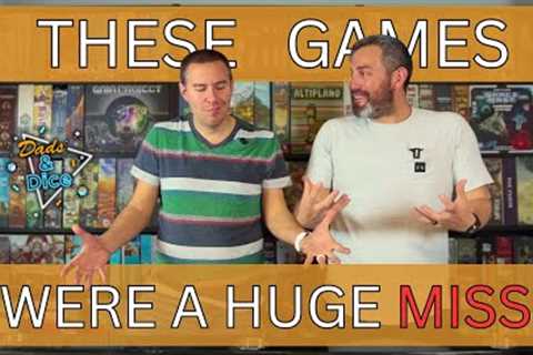 Biggest Misses | Top 5 Board Games