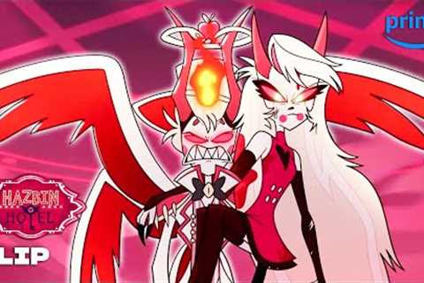 Lucifer Morningstar Fights Adam | Hazbin Hotel | Prime Video