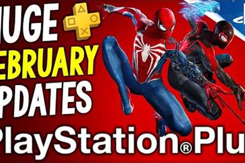 HUGE PS Plus February Updates! MASSIVE New PS+ Trials, LAST CHANCE for Plus January and PSN $$$ Deal