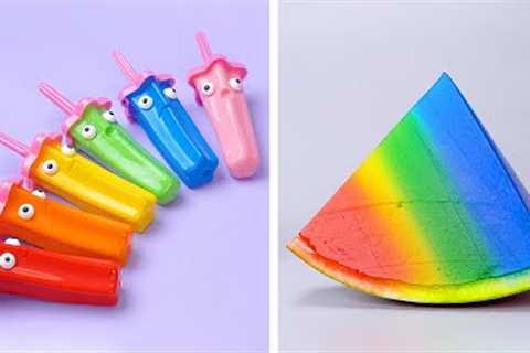 Top Colorful Dessert Recipes In The World | Simple Dessert Tutorials For Your Family