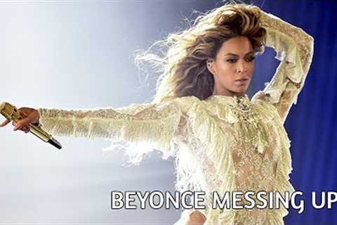 Beyonce's Biggest FAILS! (Lip-syncing, props breaking, falls!)