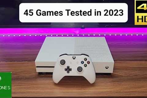 Xbox One S (45 Games Tested) in 2023 | 4K HDR TV