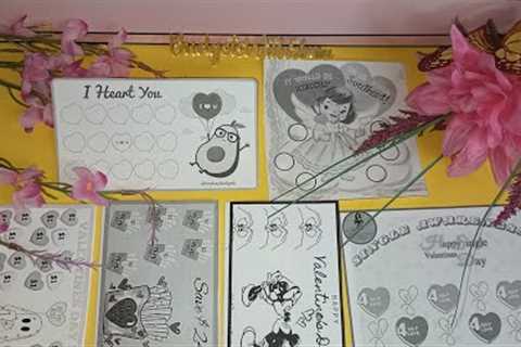 Happy Mail 💌📬 / 24 Freebies, 24 Gratis, 24 Gratuite Valentine's Savings Challenges / Budget..