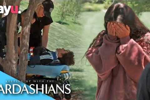 Kim Kardashian's Security Team Tackles Kris Jenner | Season 17 | Keeping Up With The Kardashians