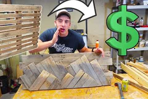 5 Pallet Wood Projects That ACTUALLY SELL!