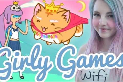 Cats, Shopping &amp; a Princess Maker | Crazy Girly Games