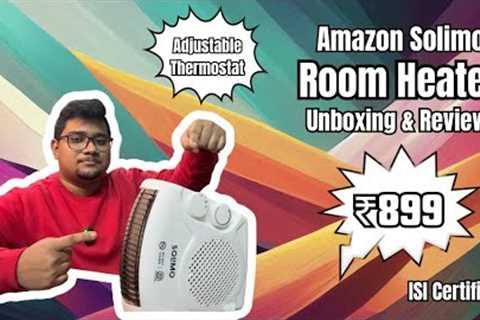 Room Heater Amazon Solimo Brand Full Unboxing &amp; Review|Best Budget Product High Quality &amp;..