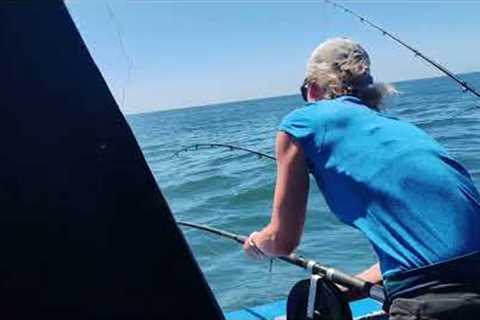 Half day fishing in Durban. Water was brown no gamefishing