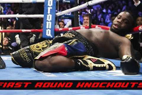 Best First Round Knockouts in Boxing