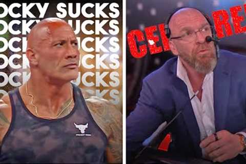 Shock Twist Wrestlemania 40...Death Threats The Rock...WWE Censors Anti Rock Chants...Wrestling News