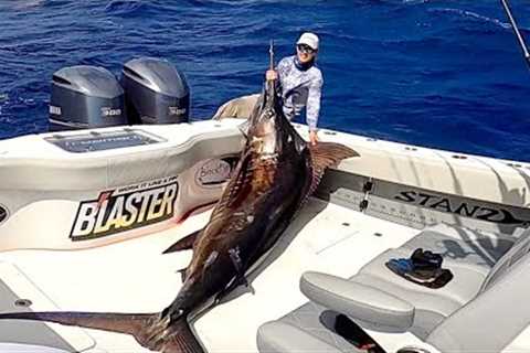 *HUGE BLUE MARLIN*!!! Catch Clean Cook