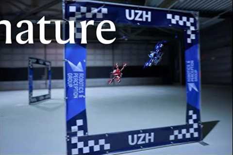 Champion-level Drone Racing using Deep Reinforcement Learning (Nature, 2023)
