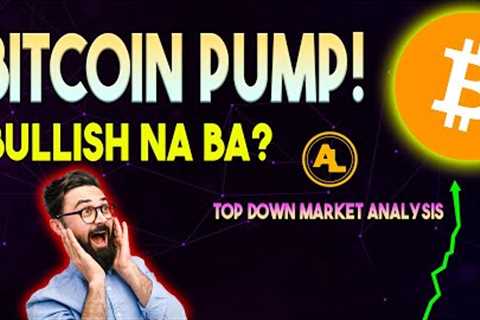 BITCOIN BALIK 44K BULLISH NA BA ULIT? | TOP DOWN MARKET ANALYSIS TUTORIAL WITH TRADING SYSTEM
