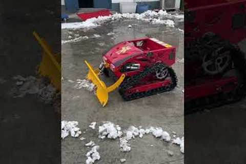 brush cutter 4-stroke lawn mower remote control grass cutting machine 500 plus#mower #mowers