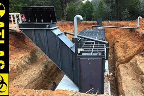Atlas 10x30 Safe-Cellar - Luxury Bunker Built Under A Home (Complete Installation Video) - Part 1