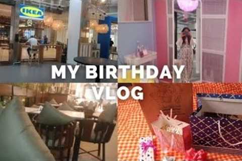 MY 19 BIRTHDAY VLOG |IKEA tour, unboxing MY GIFTS , spending the day with my friends