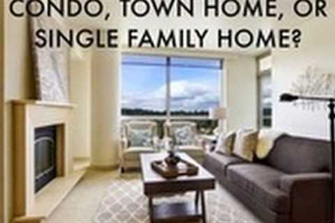 Condo, Town Home or Single Family Home?