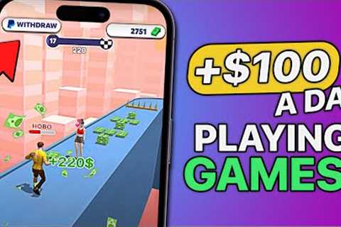 EARN OVER $100 DAILY PLAYING APP GAMES! | Make Money Online 2024 Guide