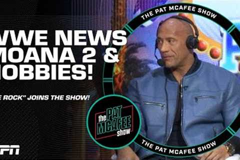 'There's nothing like it!' - The Rock on WWE, hobbies &amp; making Moana 2 | The Pat McAfee Show