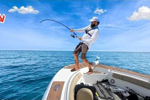 Fishing In 100’ And Caught THIS Creepy Fish! *Catch, Clean, Cook*