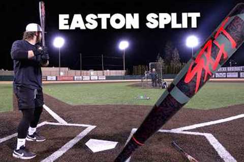 Hitting with the 2024 EASTON SPLIT | BBCOR Baseball Bat Review