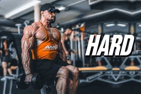 CHOOSE  HARD - GYM MOTIVATION 😫