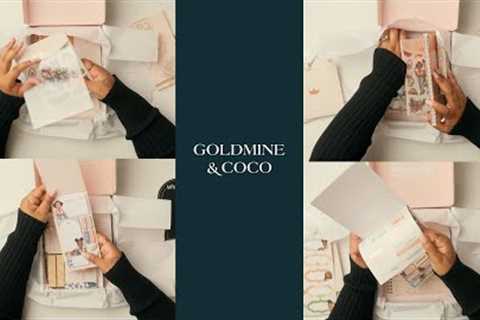Brunch Babes: Goldmine &amp; Coco Planning + Journaling Kit Unboxing!