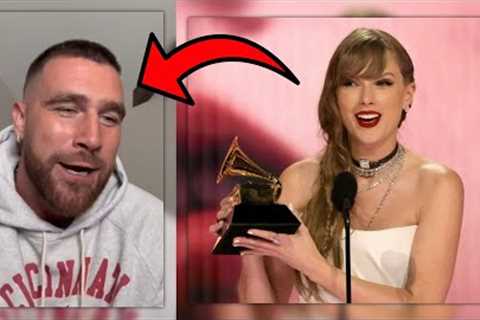 Travis Kelce Reacts To Missing Taylor Swift Win At The Grammy's
