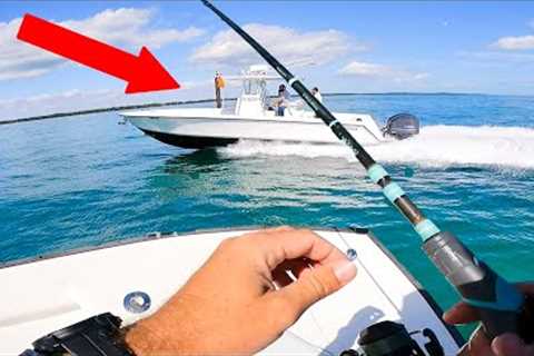 Boat runs over my Line! Catching TONS of Fish [Catch and Cook]