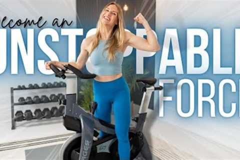 UNSTOPPABLE FORCE | 30 min HIIT Cycling Workout
