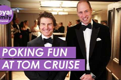 Don't take our helicopters! Prince William Pokes Fun at Tom Cruise