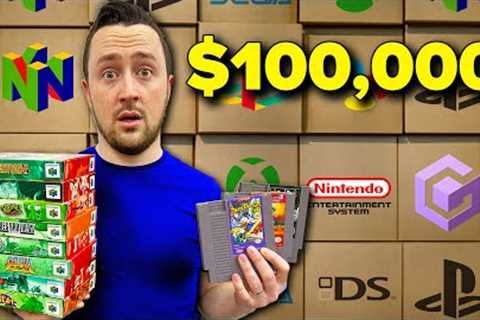 The Biggest Retro Game Collection I’ve Unboxed…