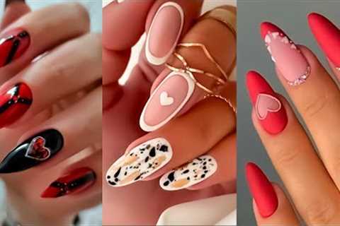 Nail Art Design ❤️💅 Compilation For Beginners | Simple Nails Art Ideas Compilation #715